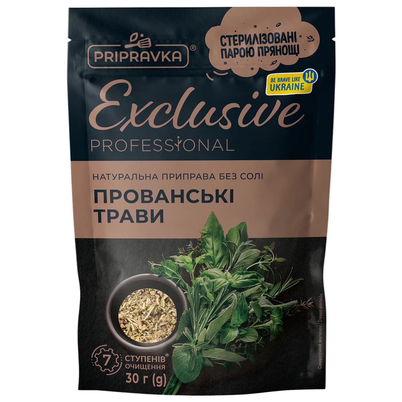 Натуральная приправа без соли Прованские травы Exclusive Professional Pripravka д/п 30г