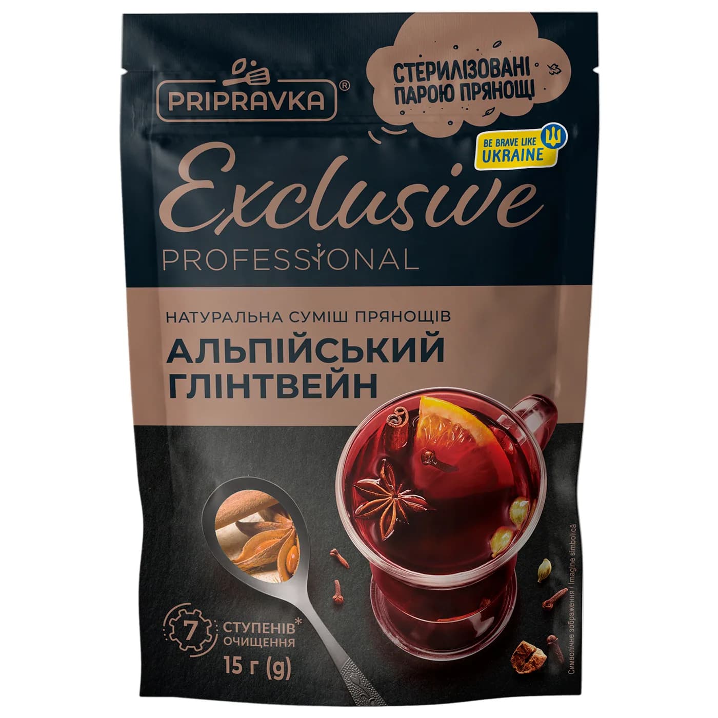 Натуральная смесь пряностей Альпийский глинтвейн Exclusive Professional Pripravka д/п 15г
