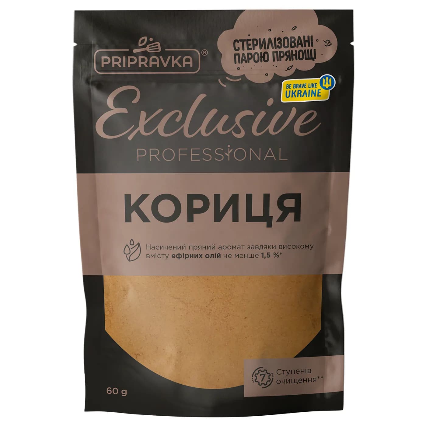 Корица молотая Exclusive Professional Pripravka д/п 60г