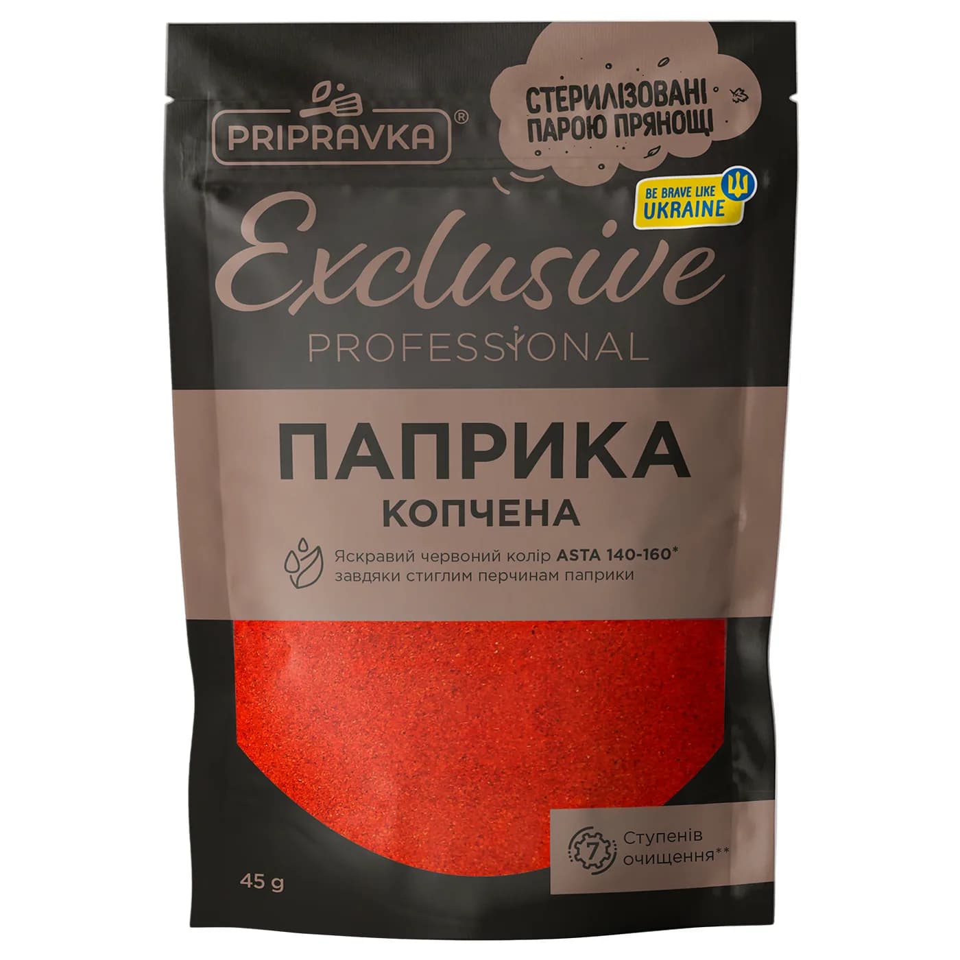 Паприка копченая Exclusive Professional Pripravka д/п 45г